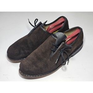 Meindl German Men's Brown Nubuck Leather Dress Shoes Handmade High Quality